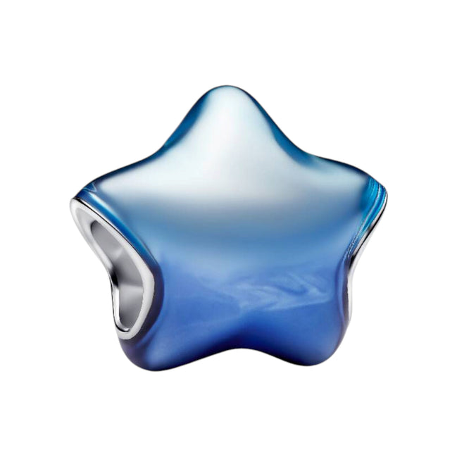 Charm UNICEF blauer Stern