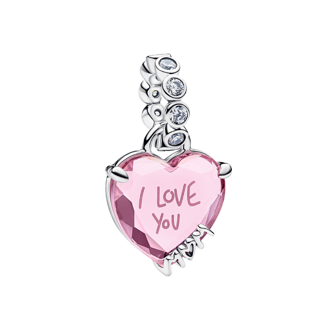 MOMENTS Charm Anhänger I Love You Mom