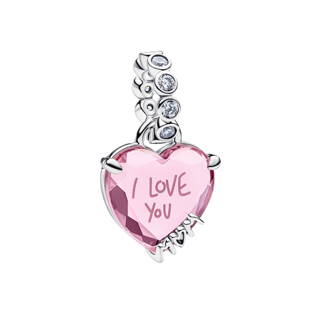MOMENTS Charm Anhänger I Love You Mom