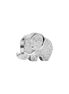Mini-Charm Elefant silberfarben