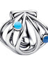 Muschel Charm offen