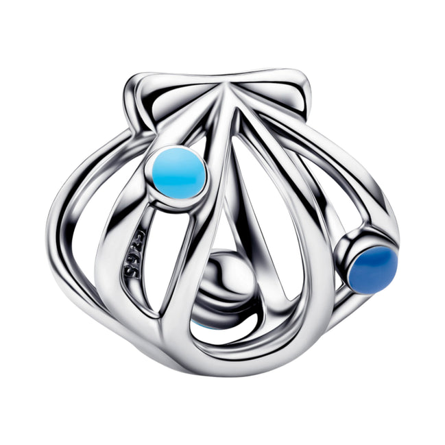 Muschel Charm offen