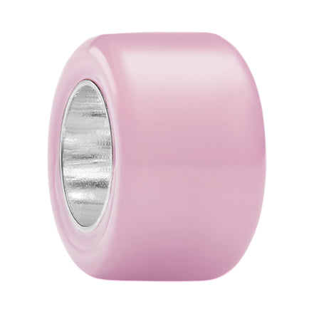 Mini-Charm aus Murano-Glas Rosa