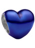 Mini-Charm blaues Herz