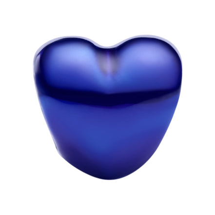 Mini-Charm blaues Herz