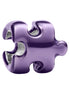 Mini-Charm lila Puzzlestück
