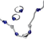 Mini-Charm blaue Muschel