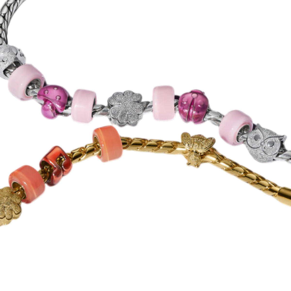 Mini-Charm pinker Marienkäfer