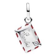 Charm-Anhänger Brief an den Weihnachtsmann