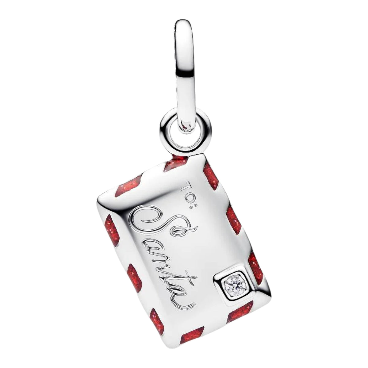 Charm-Anhänger Brief an den Weihnachtsmann