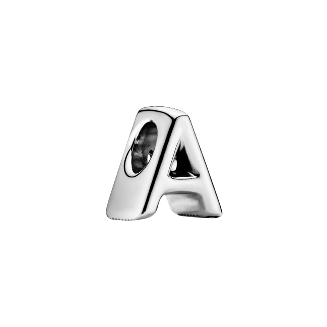 MOMENTS Charm Buchstabe A Silber