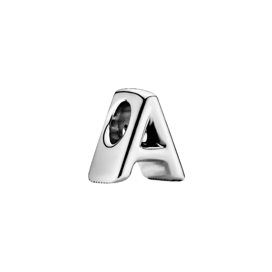 MOMENTS Charm Buchstabe A Silber