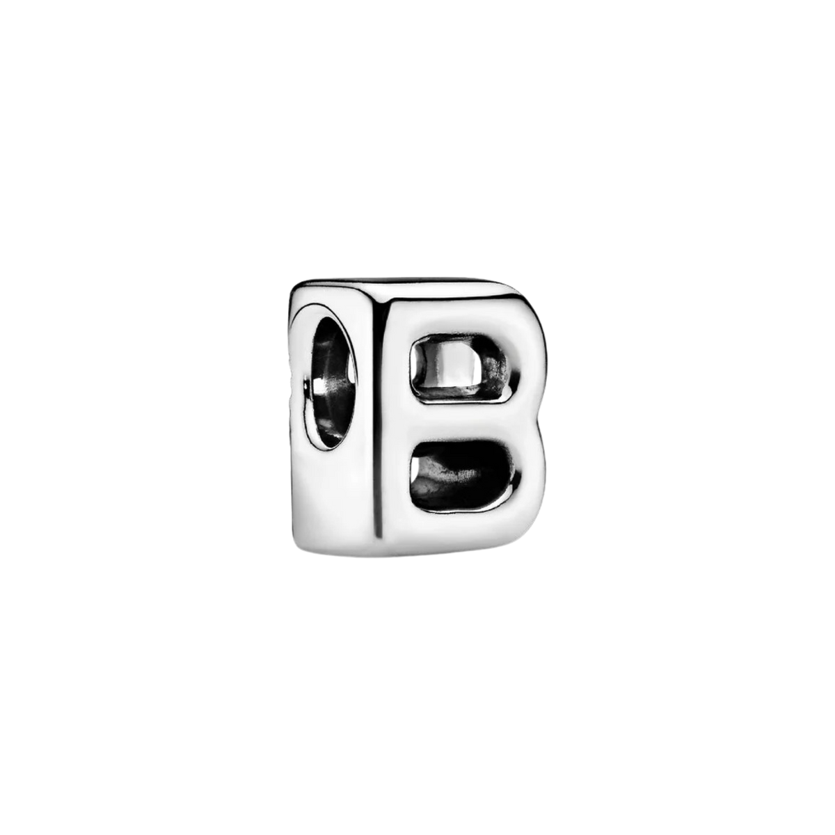 MOMENTS Charm Buchstabe B Silber