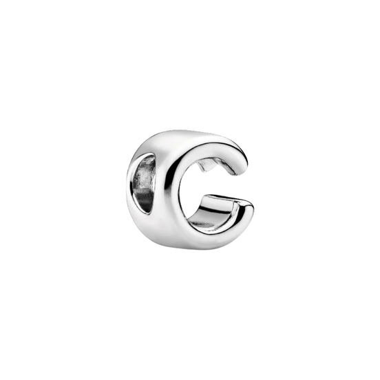 MOMENTS Charm Buchstabe C Silber