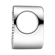 MOMENTS Charm Buchstabe G Silber