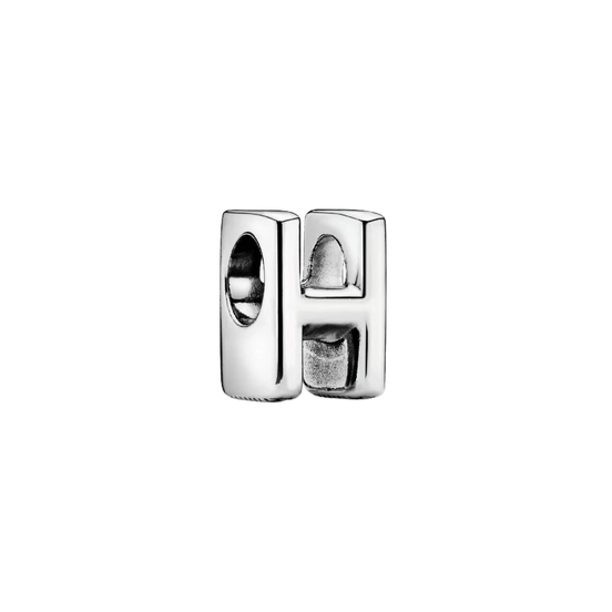 MOMENTS Charm Buchstabe H Silber