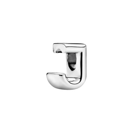 MOMENTS Charm Buchstabe J Silber