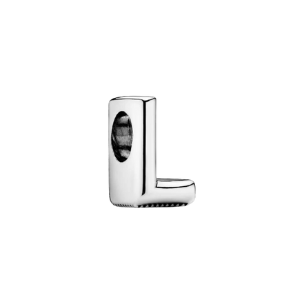 MOMENTS Charm Buchstabe L Silber