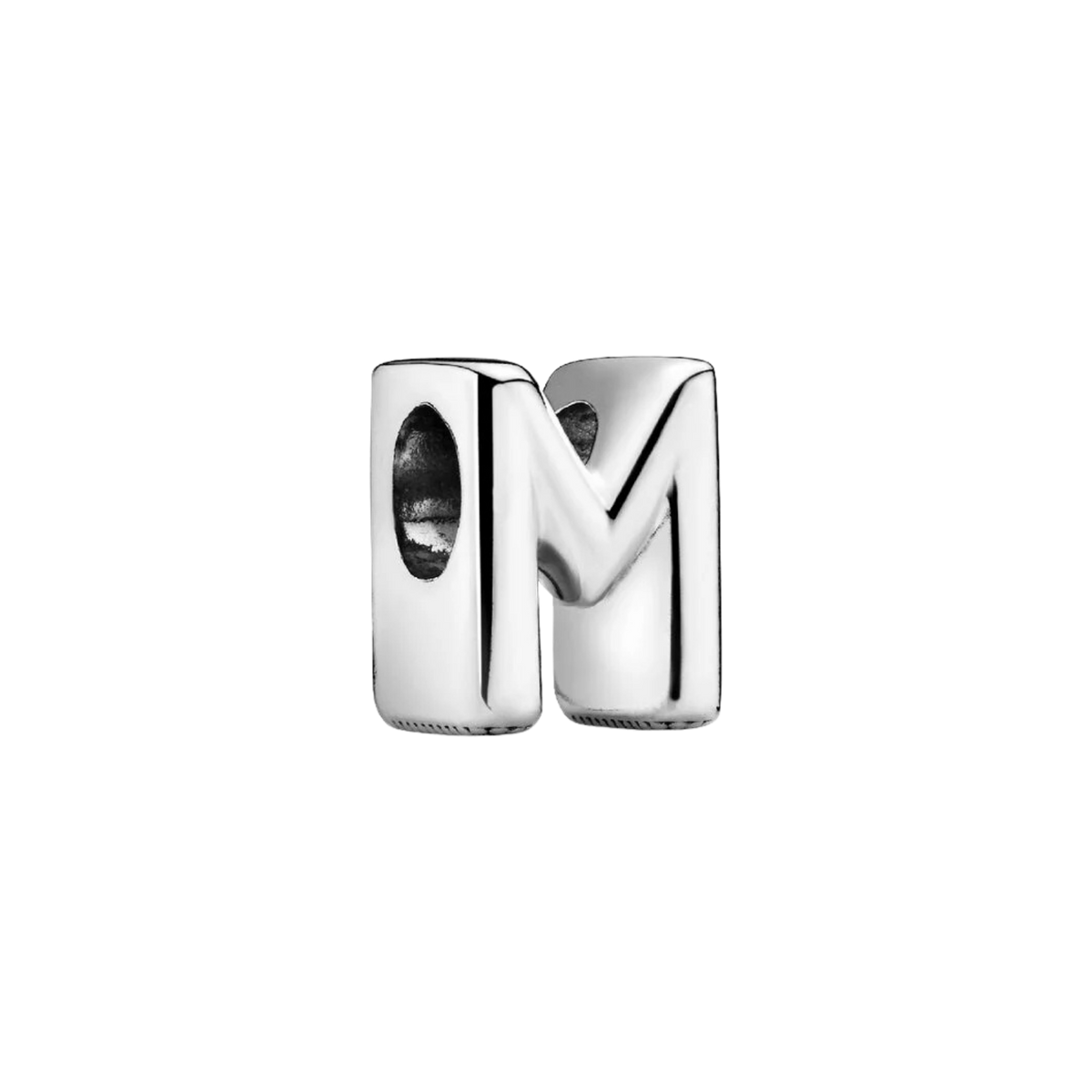 MOMENTS Charm Buchstabe M Silber
