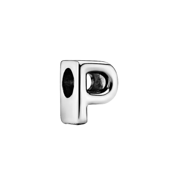 MOMENTS Charm Buchstabe P Silber