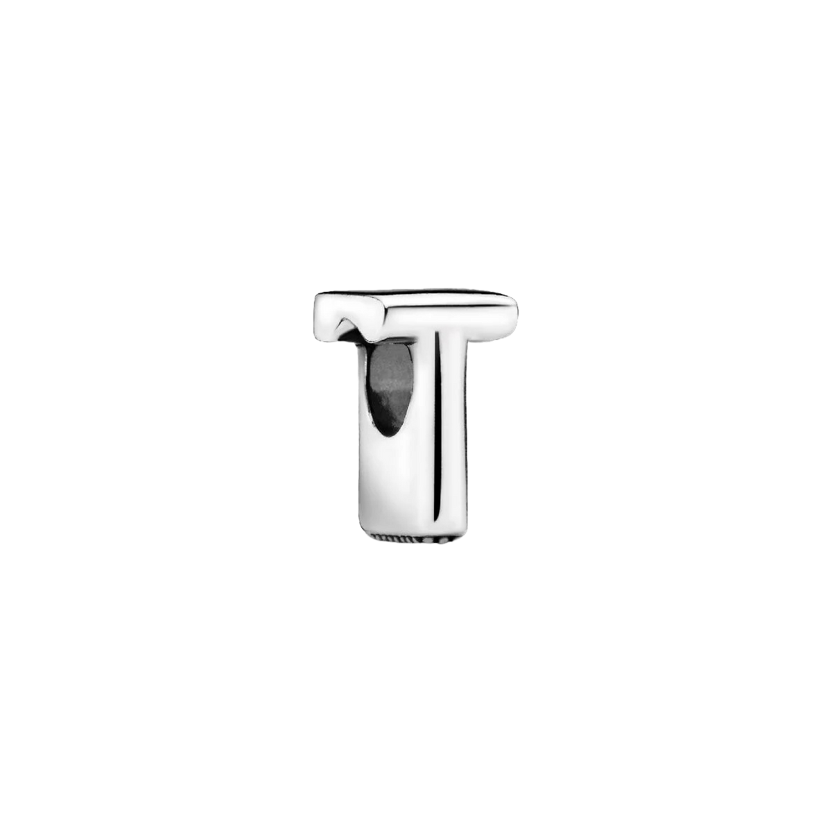 MOMENTS Charm Buchstabe T Silber