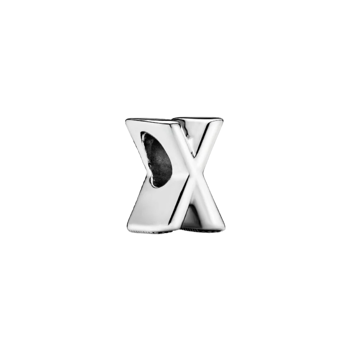MOMENTS Charm Buchstabe X Silber