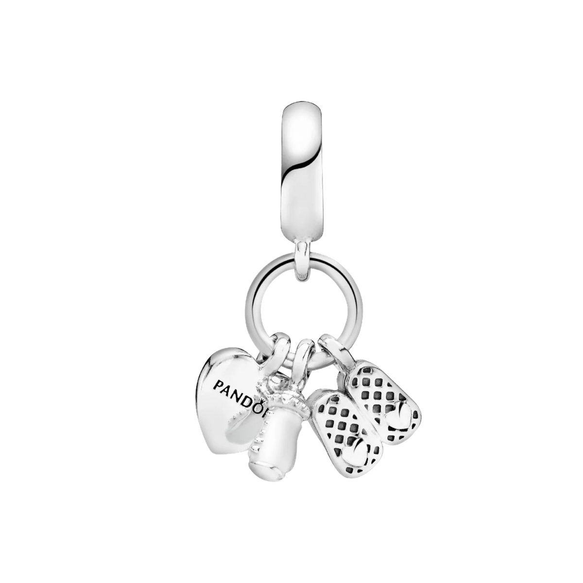 MOMENTS Charm Nuckelflasche & Babyschuhe