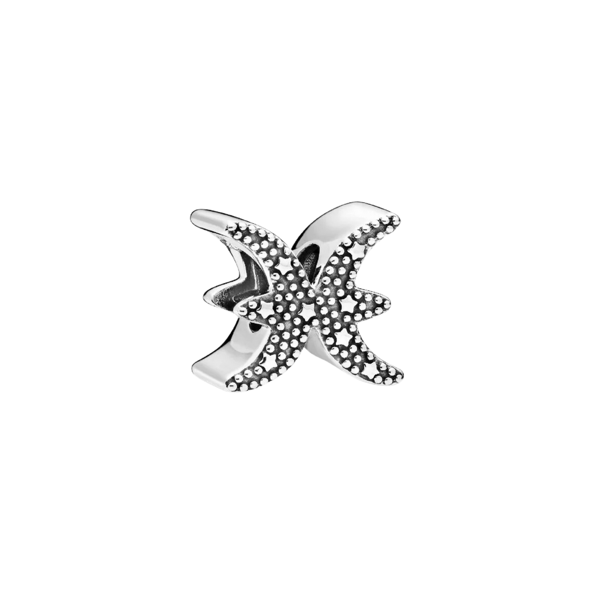 MOMENTS Charm Sternzeichen Fische Silber