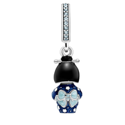 MOMENTS Charm japanische Puppe Kimono