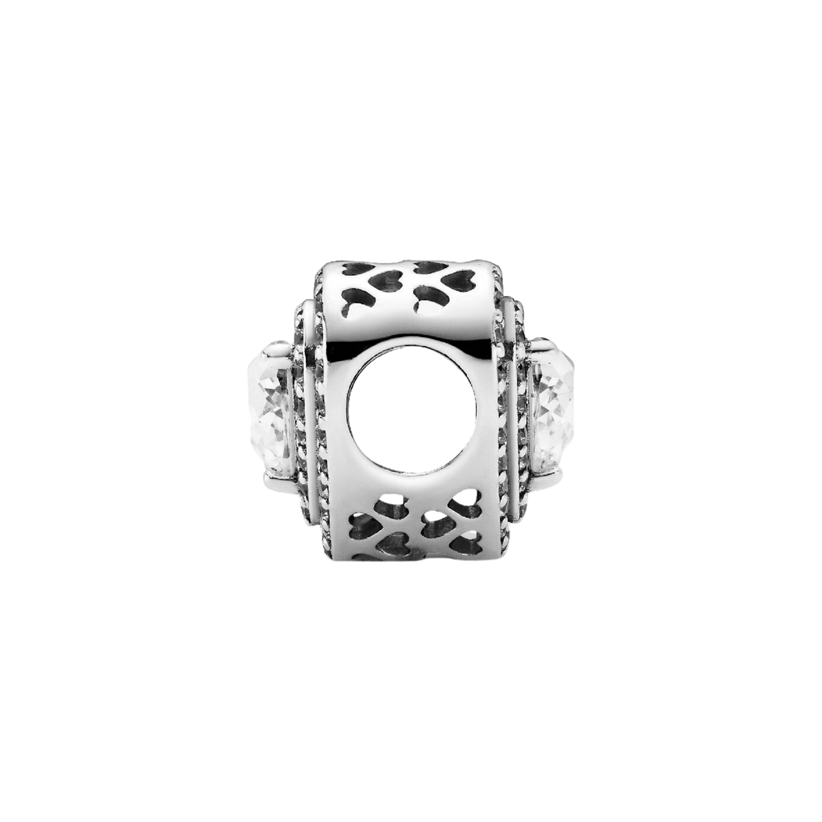 MOMENTS Charm Herz Zirkonia
