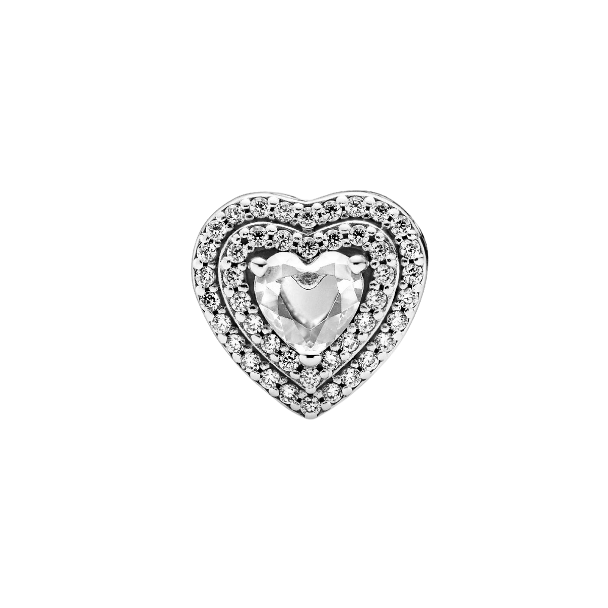 MOMENTS Charm Herz Zirkonia