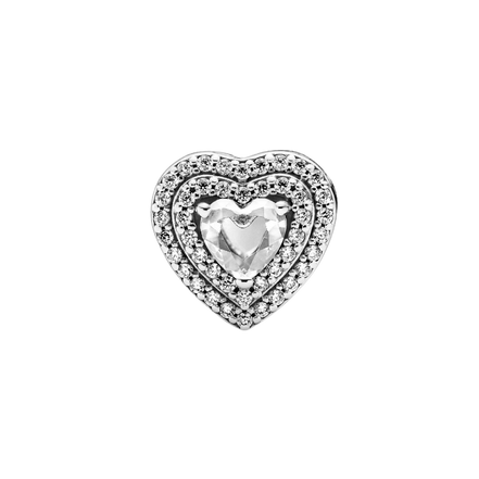 MOMENTS Charm Herz Zirkonia