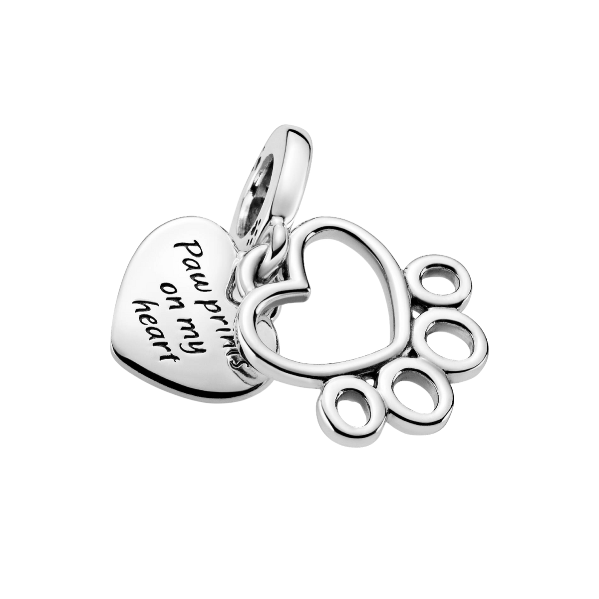 ME Charm Herzen und Pfotenabdruck