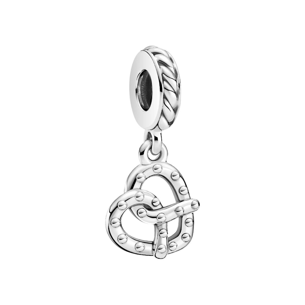 MOMENTS Charm Brezel Silber