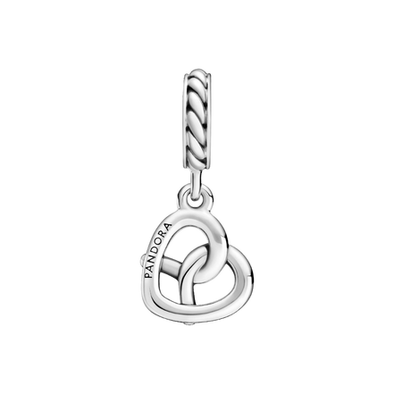 MOMENTS Charm Brezel Silber