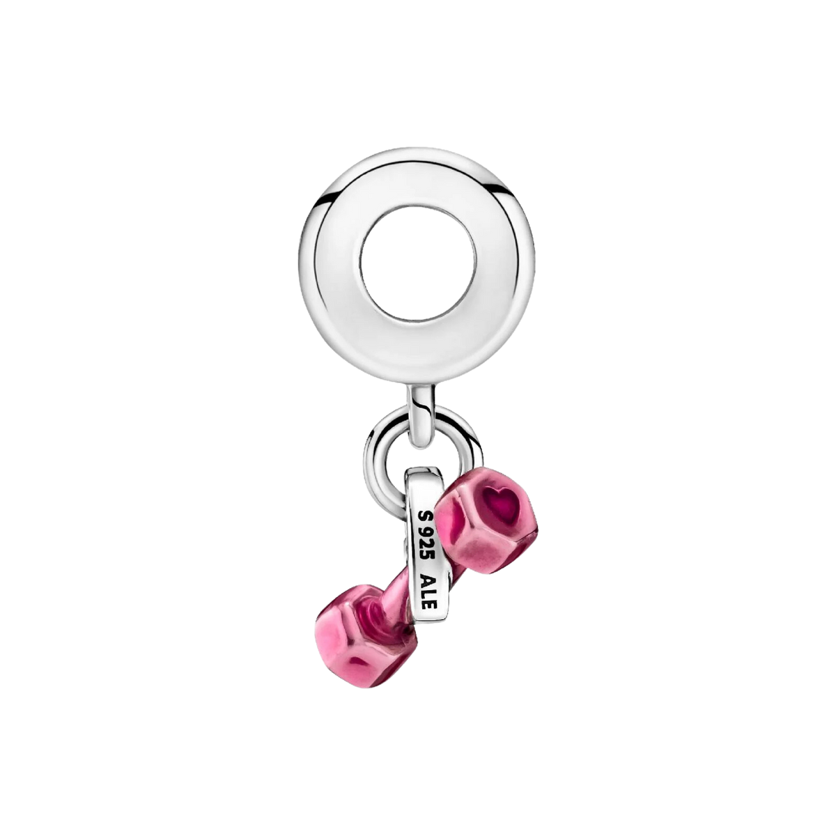 MOMENTS Charm Hantel und Herz
