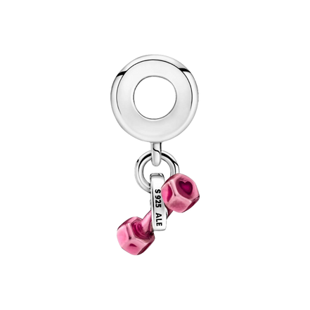 MOMENTS Charm Hantel und Herz