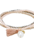 ZEN BRAUN Armband mit Perle