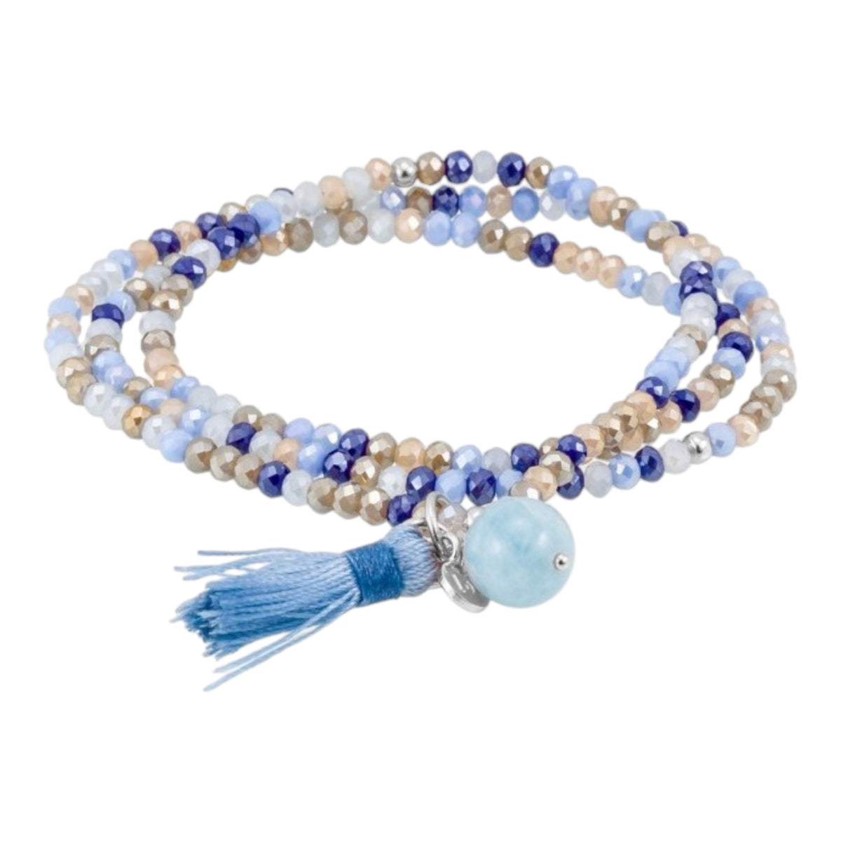 ZEN BLAU Armband mit Aquamarin