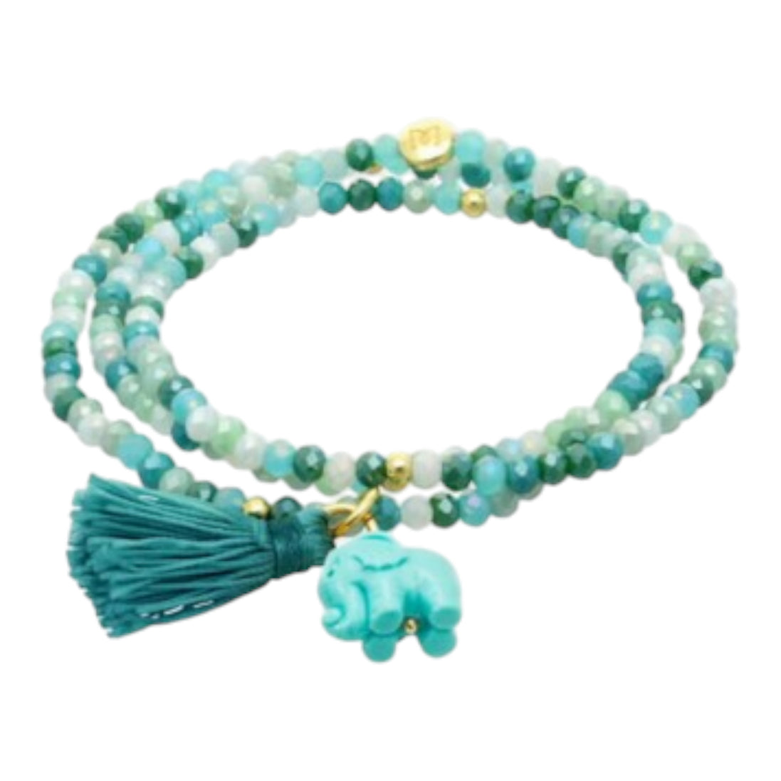 ZEN MINT Armband mit Elefant aus Harz
