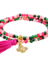 ZEN FRAMBUESA Armband mit Blume