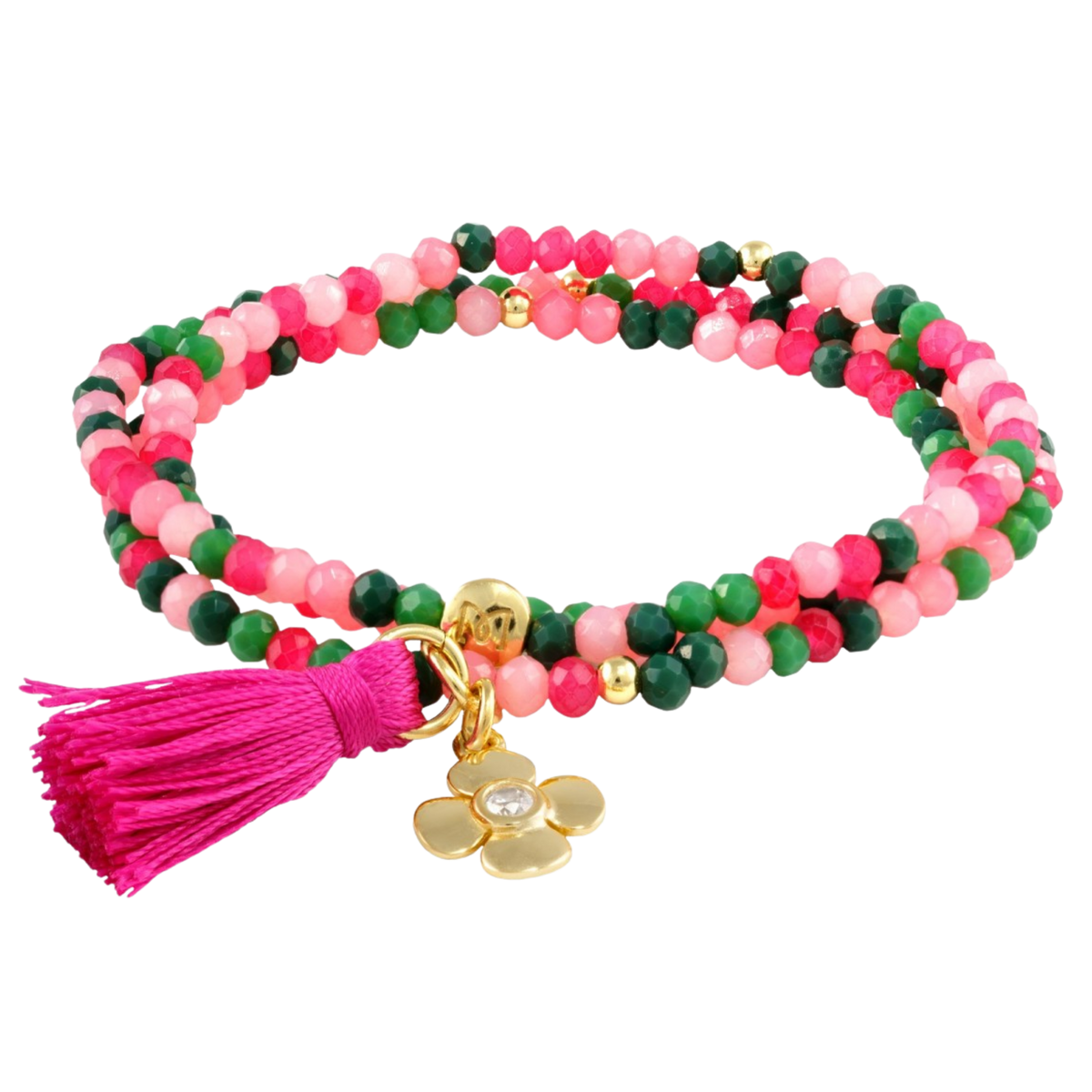ZEN FRAMBUESA Armband mit Blume