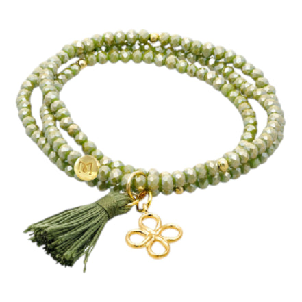 ZEN AMAZONIA Armband mit Glücksklee 91146UT