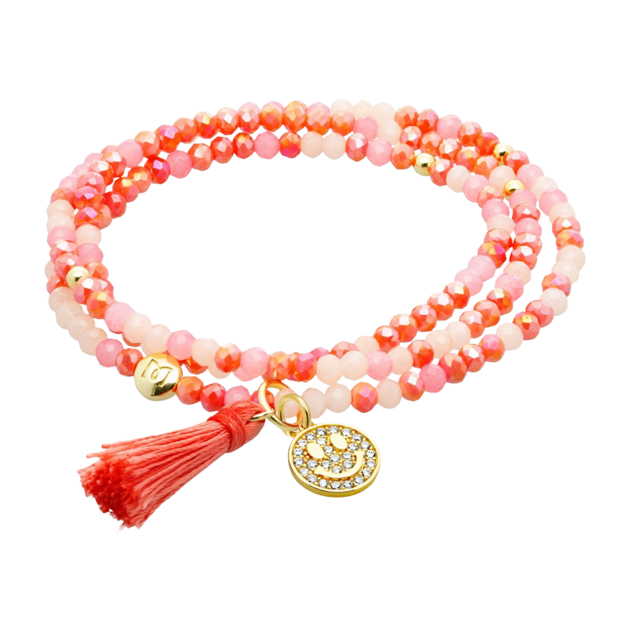 ZEN PEACH Armband mit Smiley
