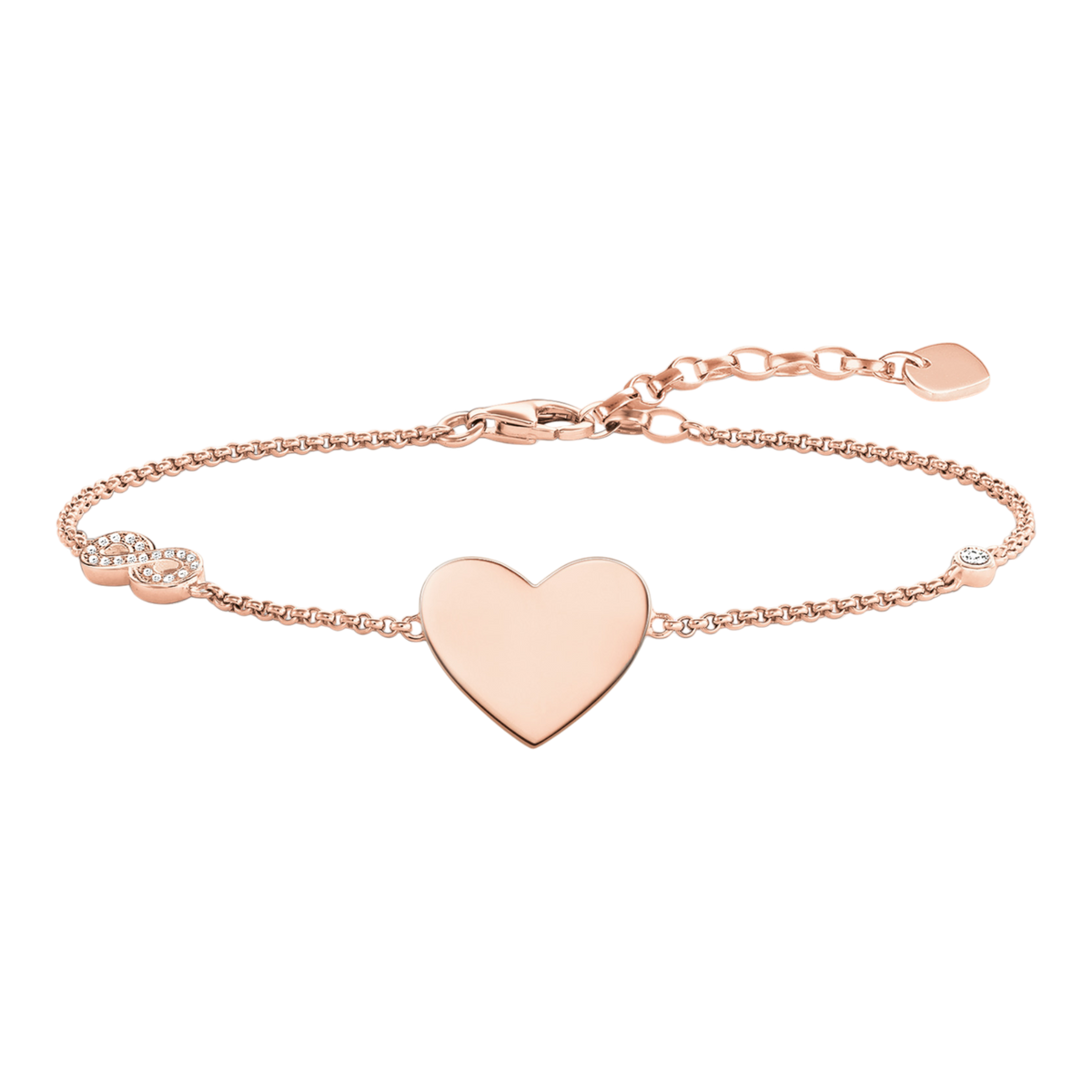 Armband Herz mit Infinity