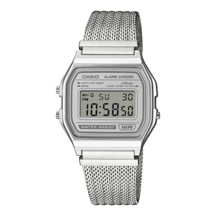 Vintage Armbanduhr silber