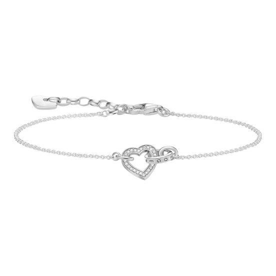 Armband Together Herz Zirkonia