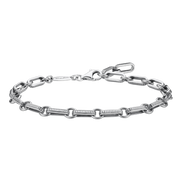 Armband Rebel at Heart silber