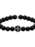 Armband Kreuz schwarz