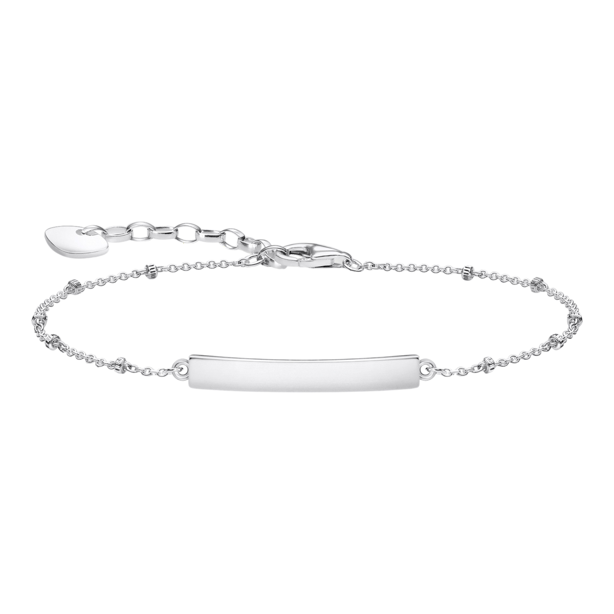 Armband Klassisch Dots Silber